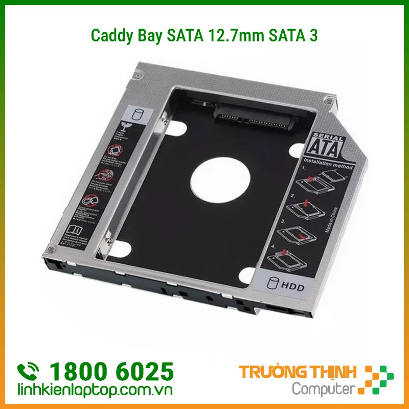 Caddy Bay SATA 12.7mm SATA 3