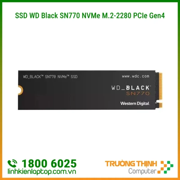 SSD WD Black SN770 NVMe M.2-2280 PCIe Gen4