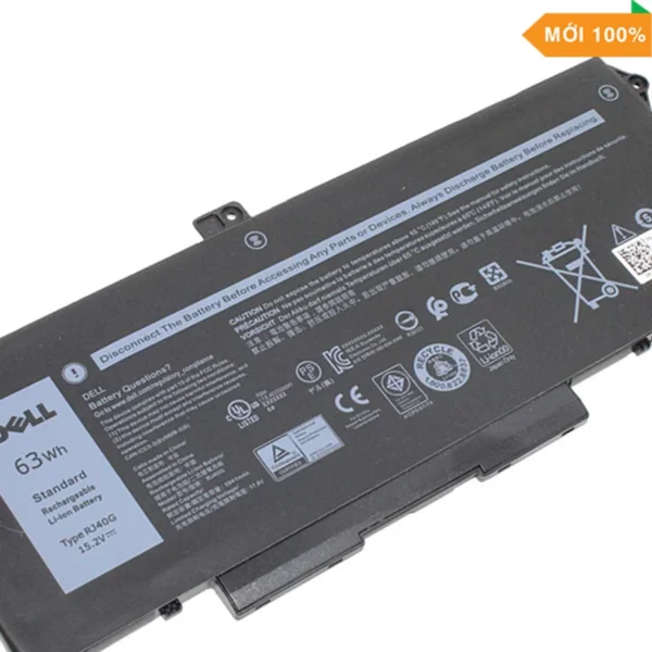 Pin Laptop Dell Latitude 5420 5520, Precision 3560 01K2CF 075X16 WY9DX 0WK3F1 0M3KCN RJ40G Mới