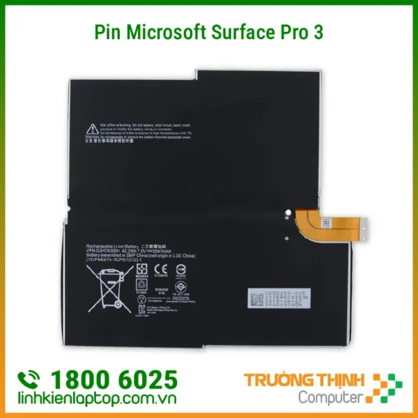 Thay Pin Surface Pro 3 Giá Rẻ Lấy Ngay