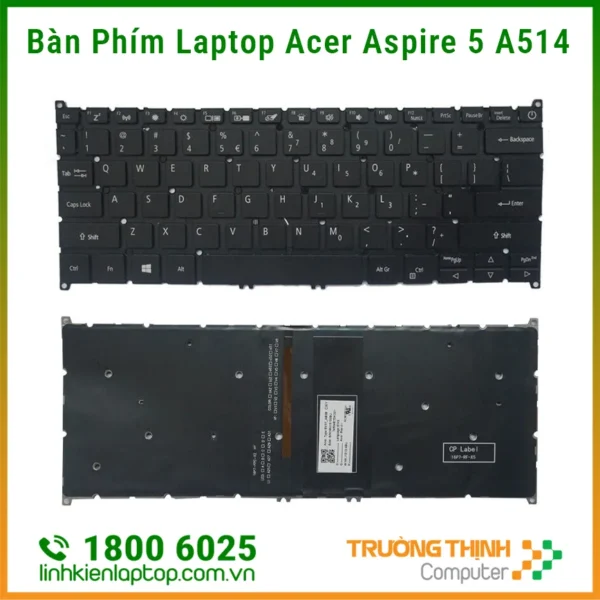 Địa Chỉ Thay Bàn Phím Laptop Acer Aspire 5 A514