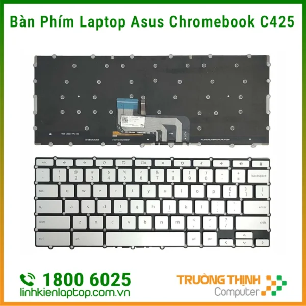 Cửa Hàng Thay Bàn Phím Laptop Asus Chromebook C425 Uy Tín