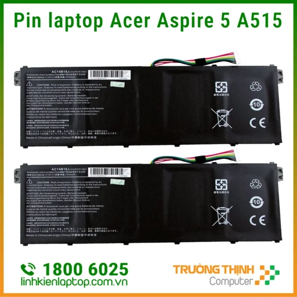 Địa Chỉ Thay Pin Laptop Acer Aspire 5 A515