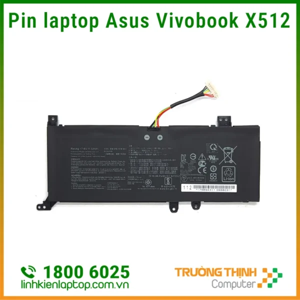 Thay Pin Laptop Asus Vivobook X512 Giá Rẻ HCM