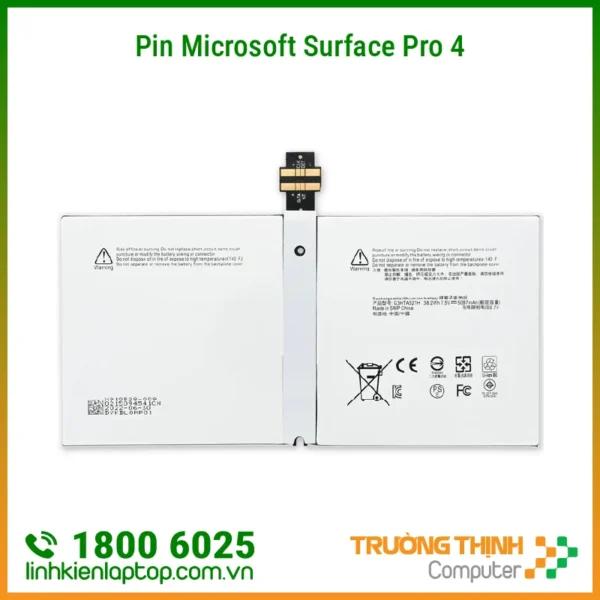 Thay Pin Surface Pro 4 Giá Rẻ Lấy Ngay