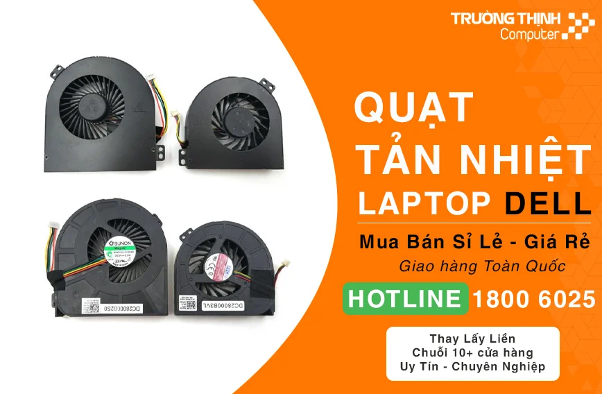 Quạt Laptop Dell Giá Rẻ