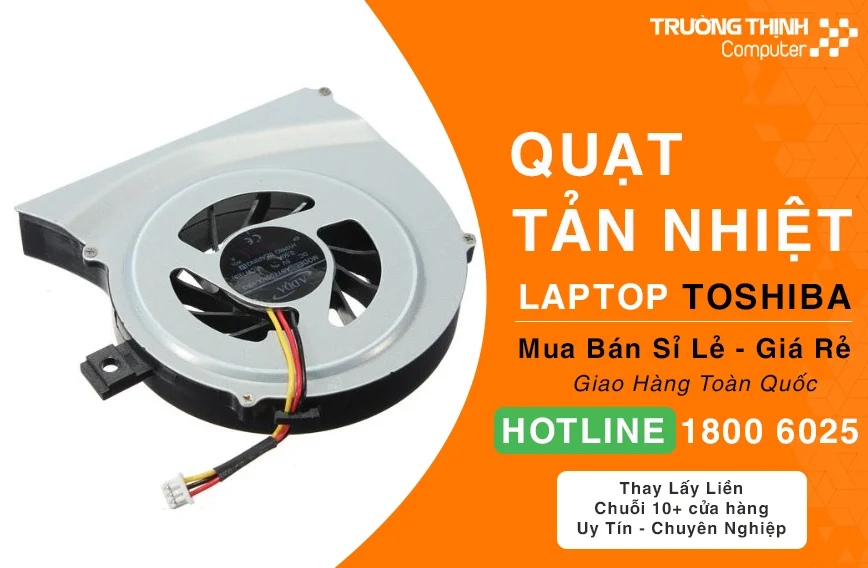 Quạt Laptop Toshiba Giá Rẻ