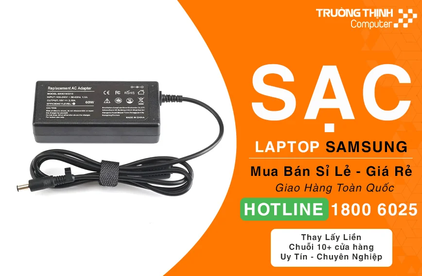 Sạc Laptop Samsung Giá Rẻ