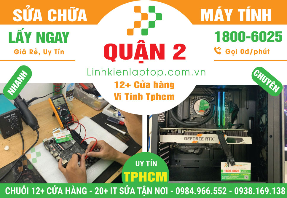 Sửa Chữa Máy Tính Để Bàn PC Thùng CPU Quận 2