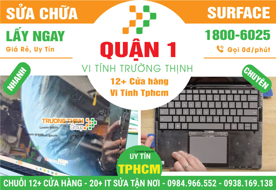 Sửa Chữa Surface Giá Rẻ Tại Quận 1