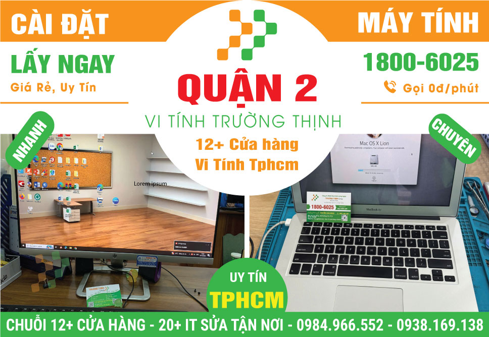 Cài Đặt Máy Tính Giá Rẻ Tại Quận 2