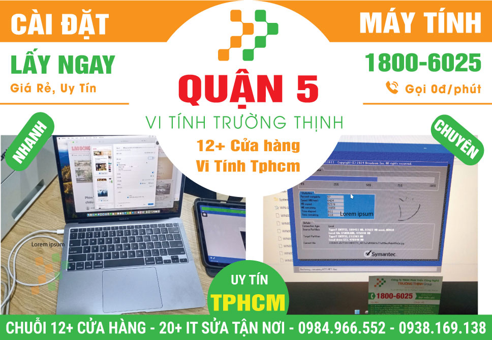 Cài Đặt Máy Tính Giá Rẻ Tại Quận 5