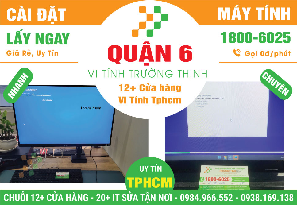 Cài Đặt Máy Tính Giá Rẻ Tại Quận 6