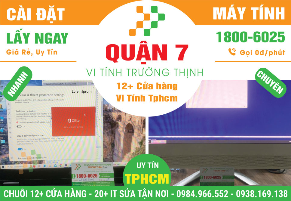 Cài Đặt Máy Tính Giá Rẻ Tại Quận 7