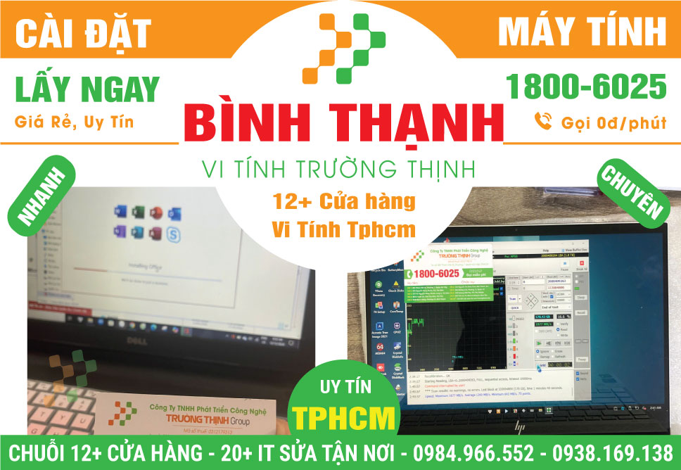 Cài Đặt Máy Tính Giá Rẻ Tại Quận Bình Thạnh