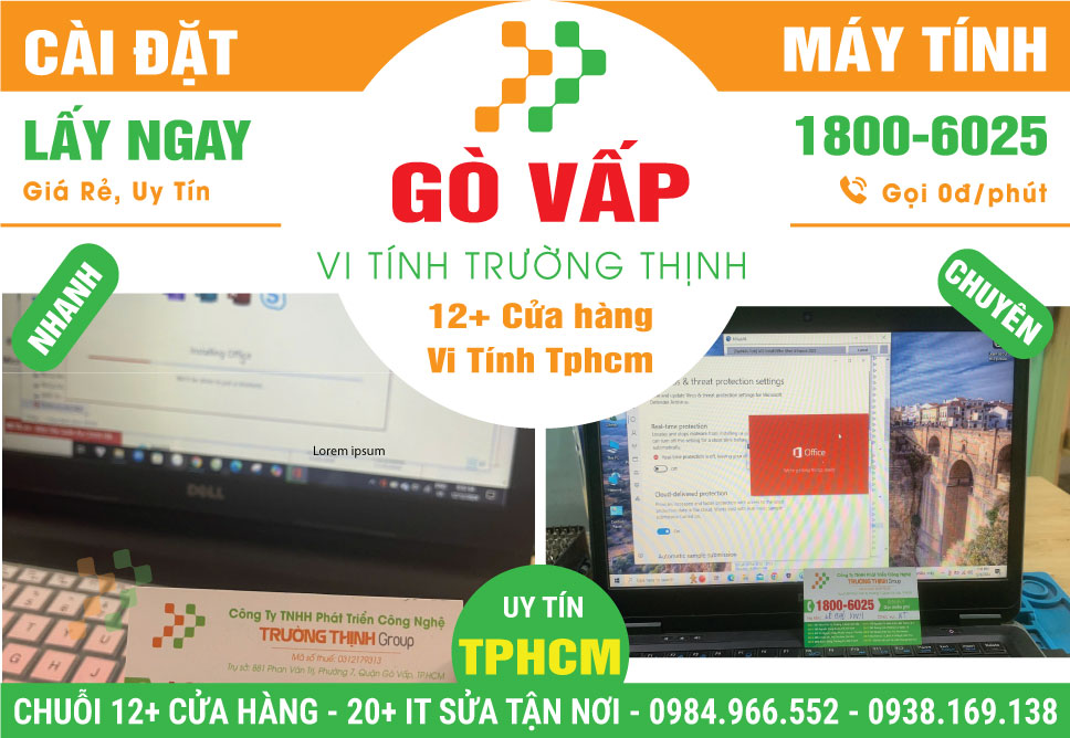 Cài Đặt Máy Tính Giá Rẻ Tại Quận Gò Vấp