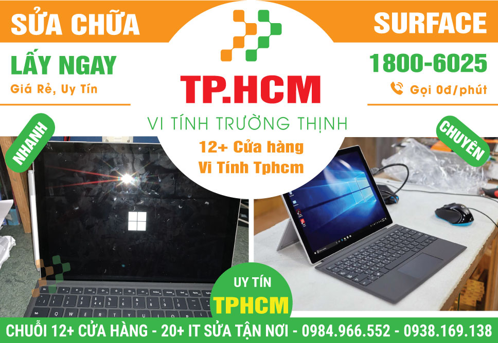 Sửa Chữa Surface Giá Rẻ Tại TPHCM