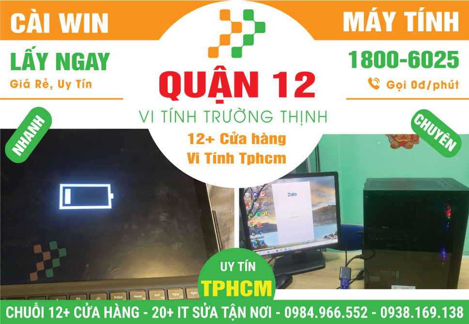 Dịch Vụ Cài Win Giá Rẻ Tại Quận 12