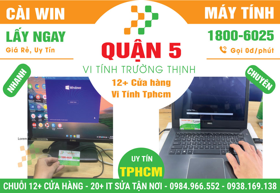 Dịch Vụ Cài Win Giá Rẻ Tại Quận 5