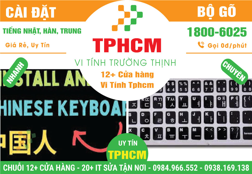 Cài Bộ Gõ Tiếng Nhật, Hàn, Trung - Hỗ Trợ Đánh Máy Đúng Chuẩn