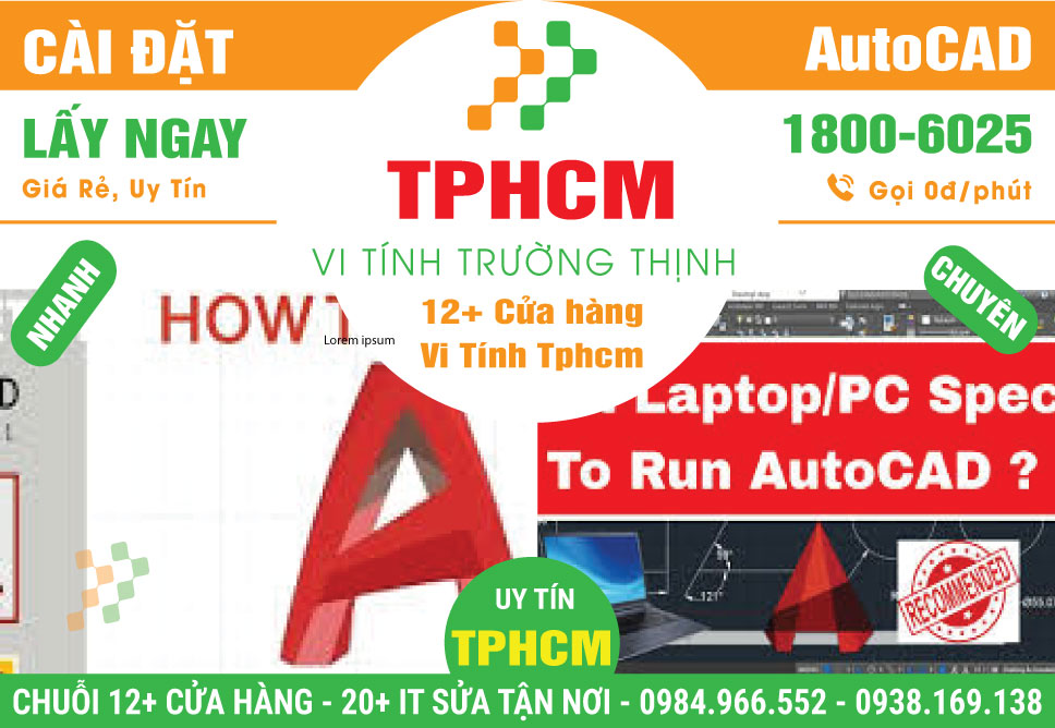 Dịch Vụ Cài Đặt AutoCAD - Đầy Đủ Bản Kích Hoạt & Bản Quyền