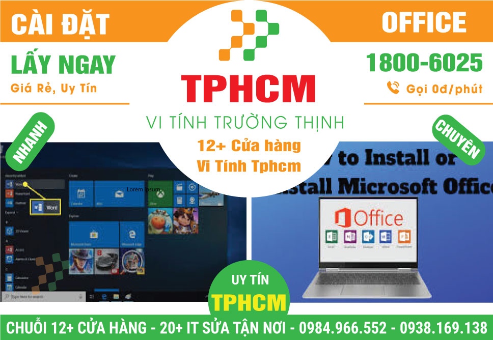 Dịch Vụ Cài Đặt Office - Word, Excel, PowerPoint Bản Quyền