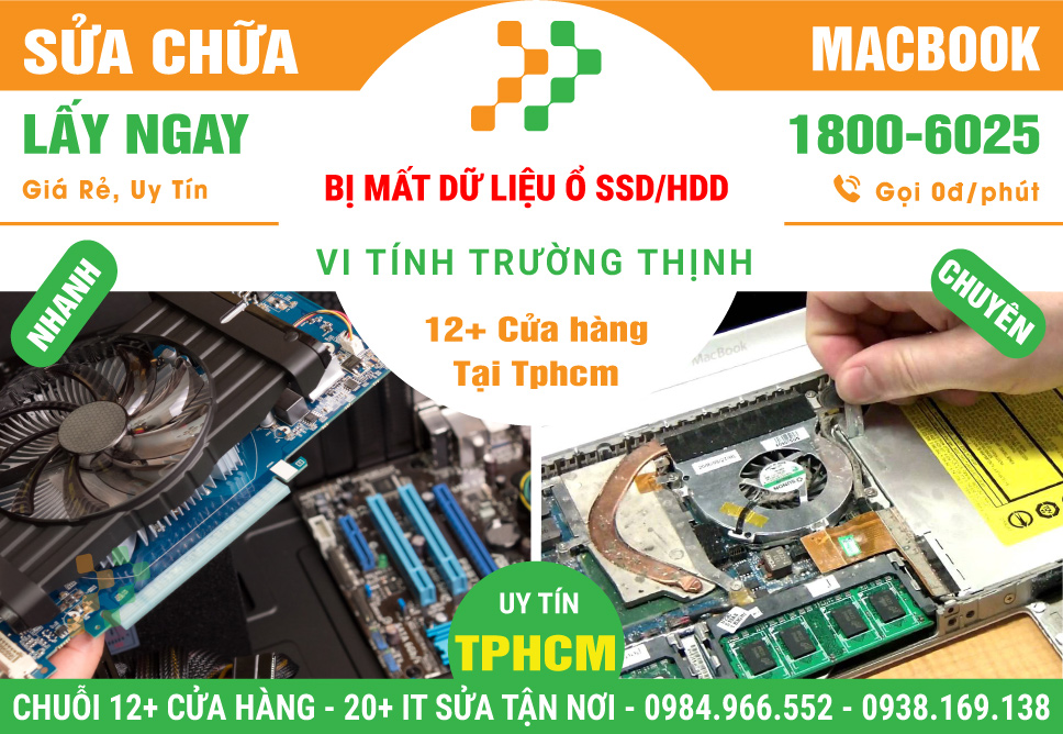 Sửa Chữa Macbook Bị Mất Dữ Liệu - Cần Cứu Dữ Liệu Ổ SSD