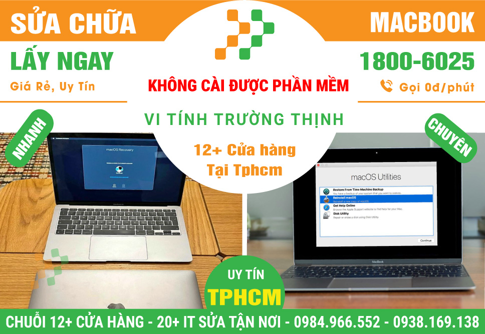 Sửa Chữa Macbook Không Cài Được Phần Mềm