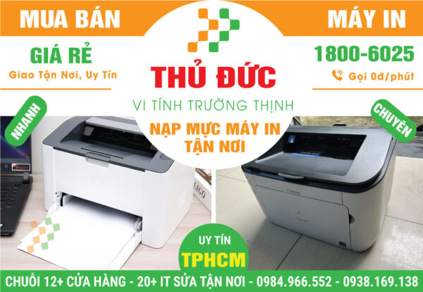 Địa Chỉ Bán Máy In Quận Thủ Đức