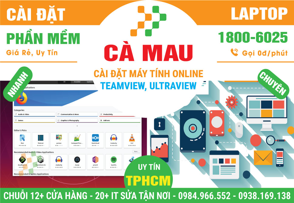 Cài Đặt Máy Tính Online Tại Cà Mau
