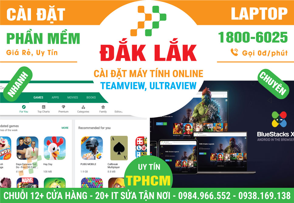 Cài Đặt Máy Tính Online Tại Đắk Lắk