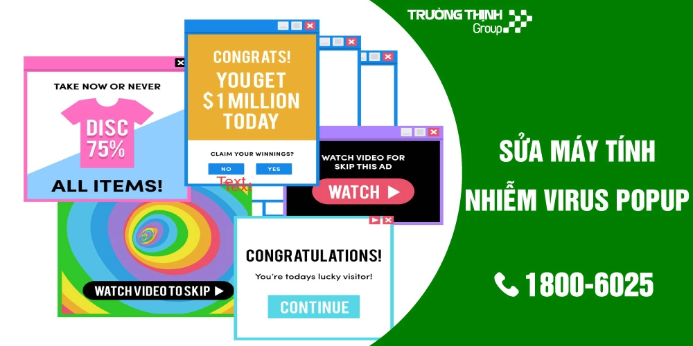 Chỗ Xử Lý Máy Tính Bị Nhiễm Virus, Popup Tại Quận Tân Bình