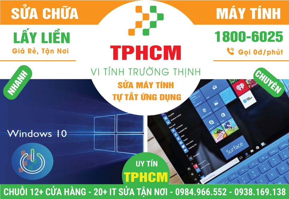 Địa Chỉ Sửa Máy Tính Tự Tắt Ứng Dụng TPHCM Uy Tín