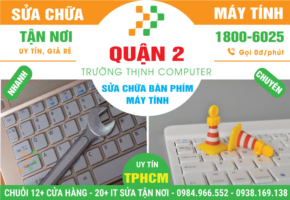 Sửa Bàn Phím Máy Tính Quận 2 Tận Nơi