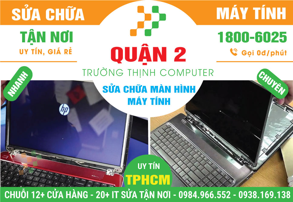 Sửa Màn Hình Máy Tính Quận 2 Lấy Liền
