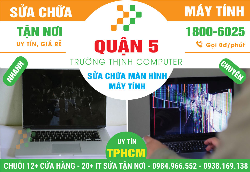 Sửa Màn Hình Máy Tính Quận 5 Lấy Ngay