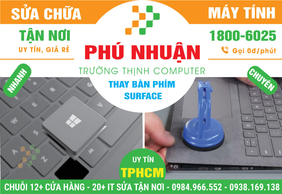 Thay Bàn Phím Surface Quận Phú Nhuận Uy Tín