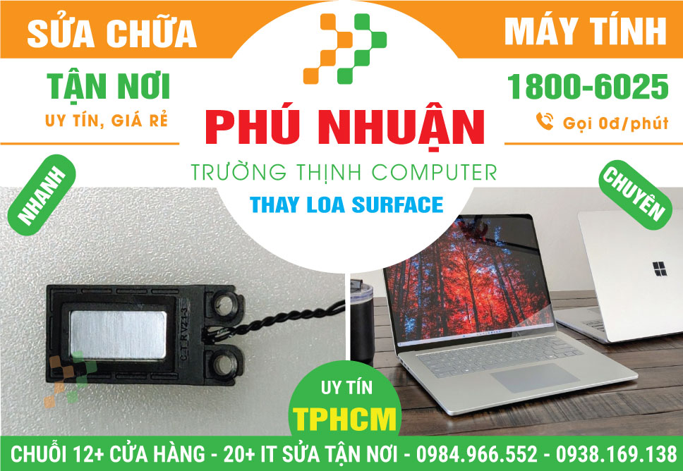 Thay Loa Surface Quận Phú Nhuận Lấy Liền