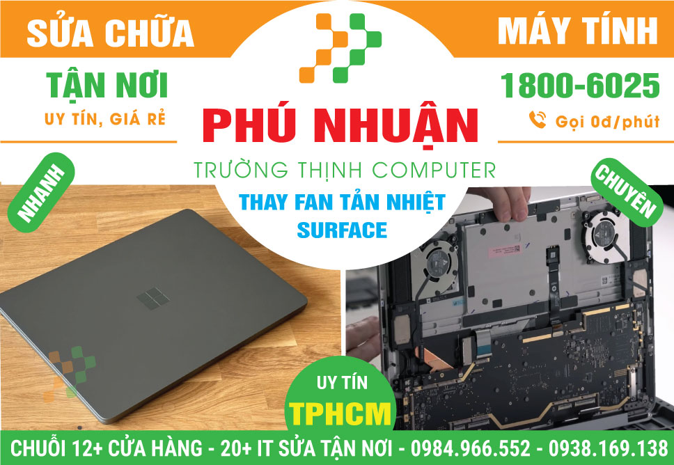 Thay Quạt Surface Quận Phú Nhuận Tận Nhà