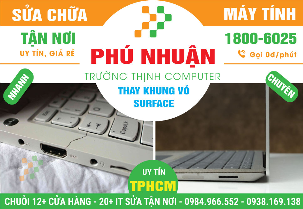 Thay Vỏ Surface Quận Phú Nhuận Lấy Ngay