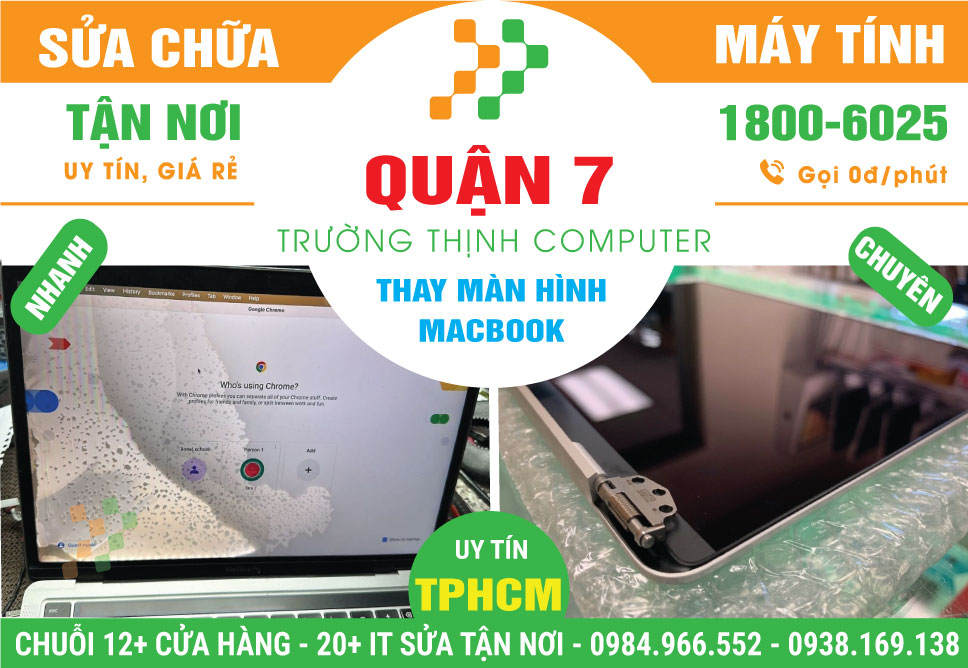 Thay Màn Hình Macbook Quận 7 Lấy Ngay