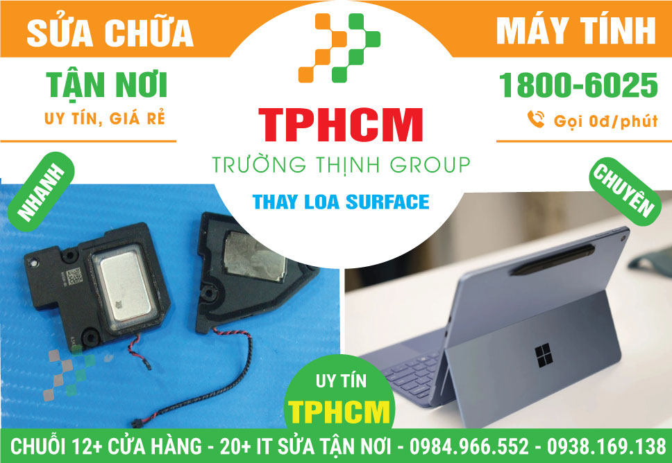 Thay Loa Surface Lấy Liền Uy Tín Tại TPHCM