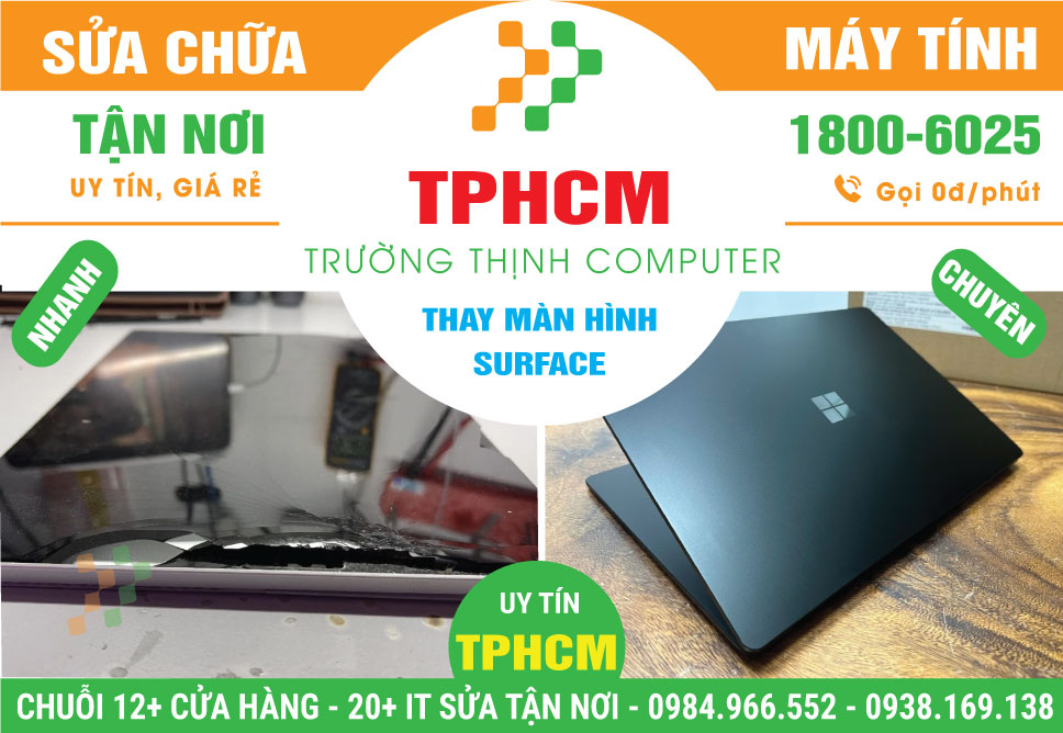 Thay Màn Hình Surface Nhanh Chóng Tại TPHCM