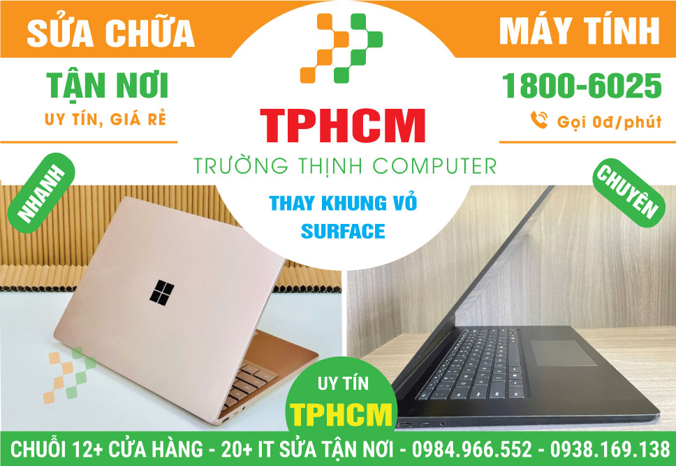Thay Vỏ Surface Nhanh Chóng Tại TPHCM