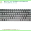 Thay Bàn Phím Laptop Microsoft Surface 3, 4, 5 (13.5 & 15 Inch) Zin Lấy Liền Tại Tphcm