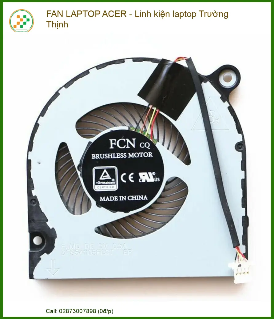 Tổng Hợp Dòng Máy Và Loại Fan Laptop Acer Phổ Biến