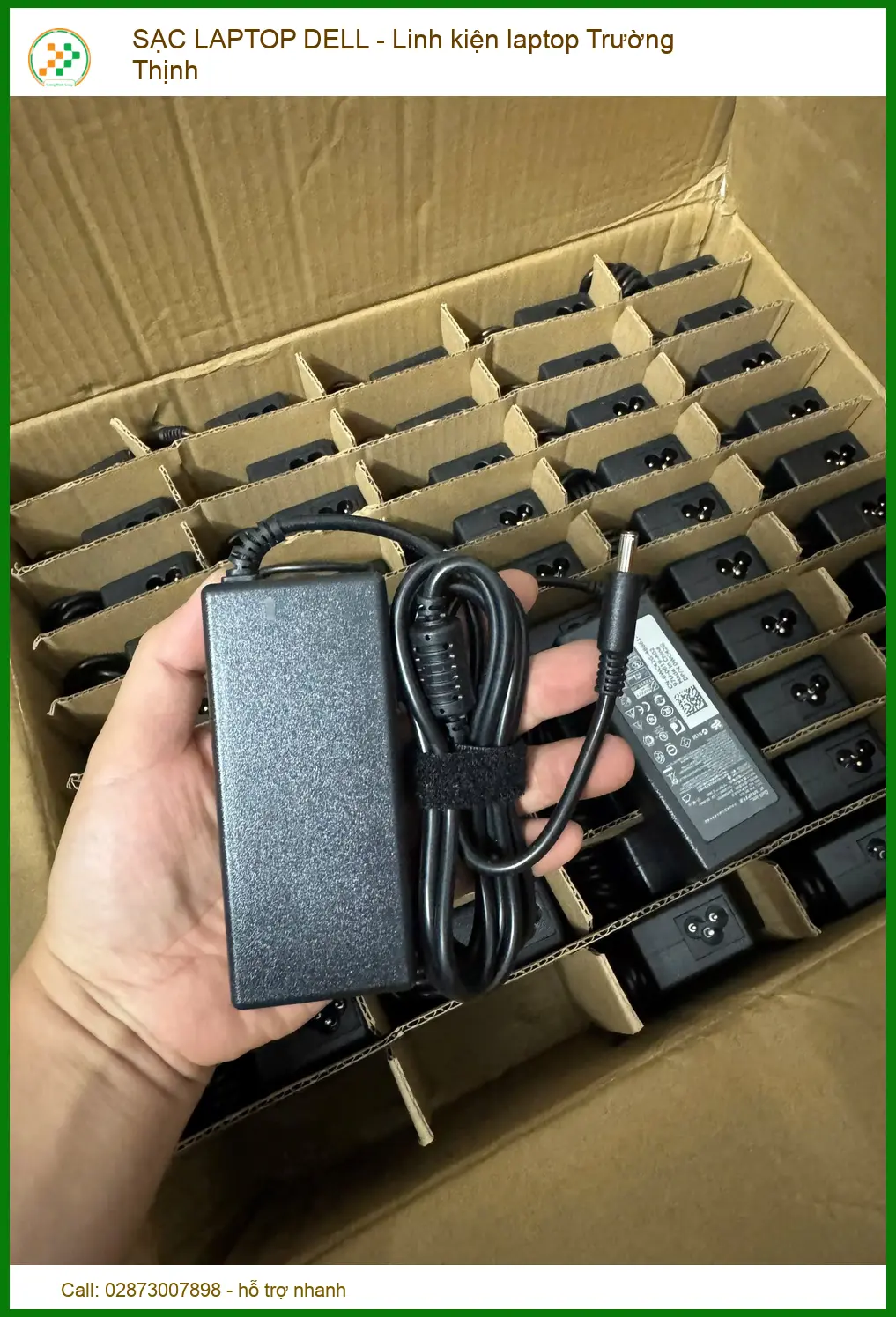 Địa Chỉ Phân Phối Linh Kiện Sạc Dell Chính Hãng