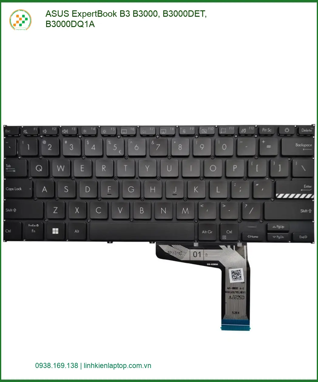 Bàn phím Laptop ASUS ExpertBook B3 - Lấy Ngay Giá Rẻ TPHCM