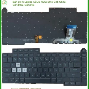 Bàn phím Laptop ASUS ROG Strix G15 G513, G513RW, G513RS - Thay Nhanh, Giá Tốt, Lấy Liền