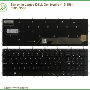 Bàn phím Laptop DELL Inspiron 15 3584, 3585, 3586 | Thay Lắp Chính Hãng, Giao Tận Nơi